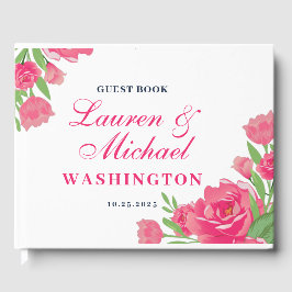 Blume Bouquet Bloral Wedding Gästebuch