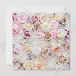 Blume Bouquet Feiertagskarte