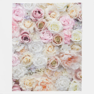 Blume Bouquet Fleecedecke