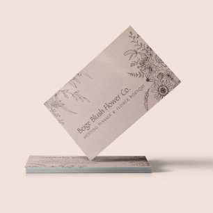 Blume Bouquet Garden Visitenkarte