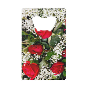 Blume Bouquet Geldbeutel Flaschenöffner