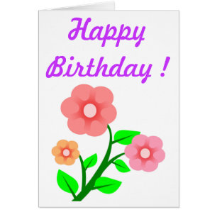 Blume BOUQUET "HAPPY BIRTHDAY"