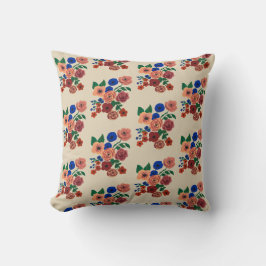 Blume Bouquet Malerei Kissen