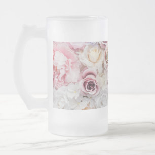 Blume Bouquet Mattglas Bierglas
