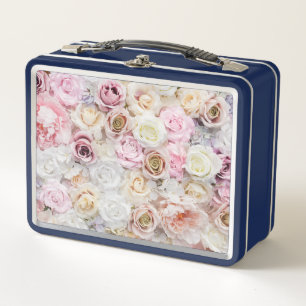 Blume Bouquet Metall Brotdose
