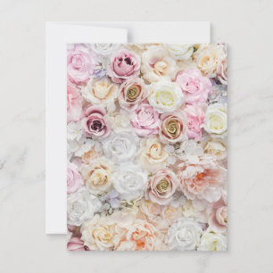 Blume Bouquet Mitteilungskarte
