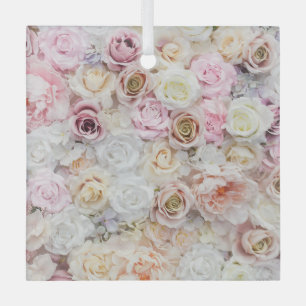 Blume Bouquet Ornament Aus Glas
