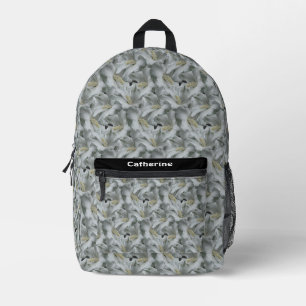 Blume Bouquet Personalisiert Bedruckter Rucksack