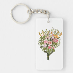 Blume Bouquet Schlüsselkette Schlüsselanhänger