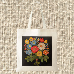 Blume Bouquet Tragetasche
