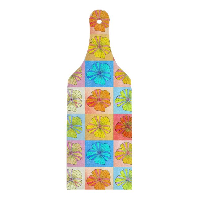 "Blume Box" Schneidebrett (Vorderseite)