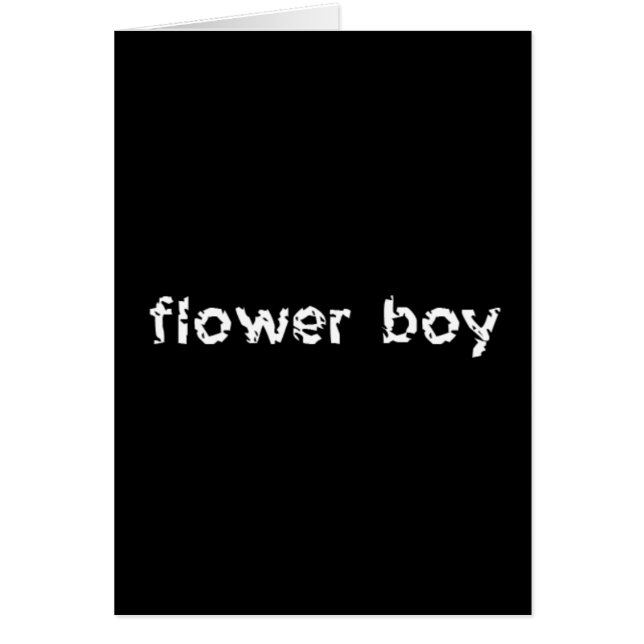 Blume Boy (Vorne)