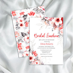 Blume Bridal Luncheon Einladung