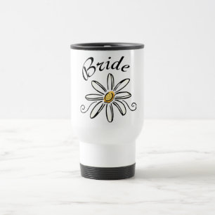 Blume Bride Reisebecher