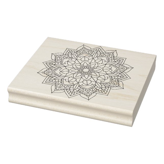 Blume Briefmarke Gummistempel (Stempel)