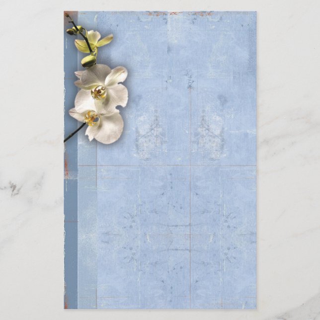 Blume Briefpapier (Vorderseite)