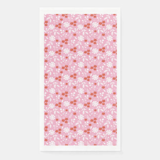 Blume bringen Farbe in Ihre Welt Serviette