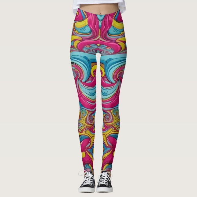 Blume Bud Leggings (Vorderseite)