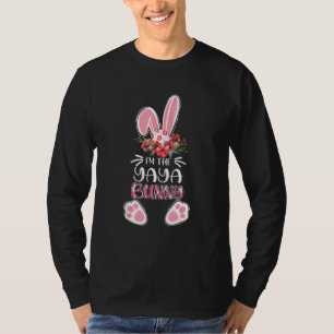 Blume Bunny, ich bin der Yaya Sonnenmüttertagslust T-Shirt