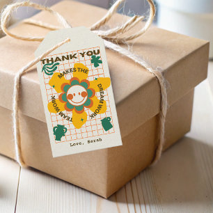 Blume Business Team Mitarbeiterkollegin Vielen Dan Geschenkanhänger