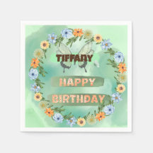 Blume & Butterfly Geburtstag