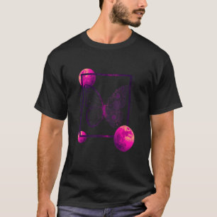 Blume Butterfly Japanese Streetwear Vaporwave Aes T-Shirt