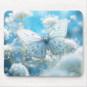 Blume Butterfly Nature Serene Tranquil Mousepad