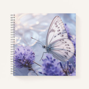 Blume Butterfly Nature Serene Tranquil Notizbuch
