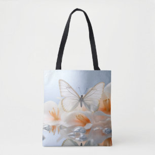 Blume Butterfly Nature Serene Tranquil Tasche
