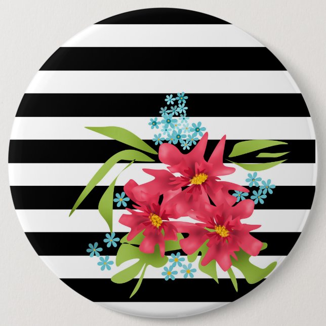 Blume Button (Vorderseite)