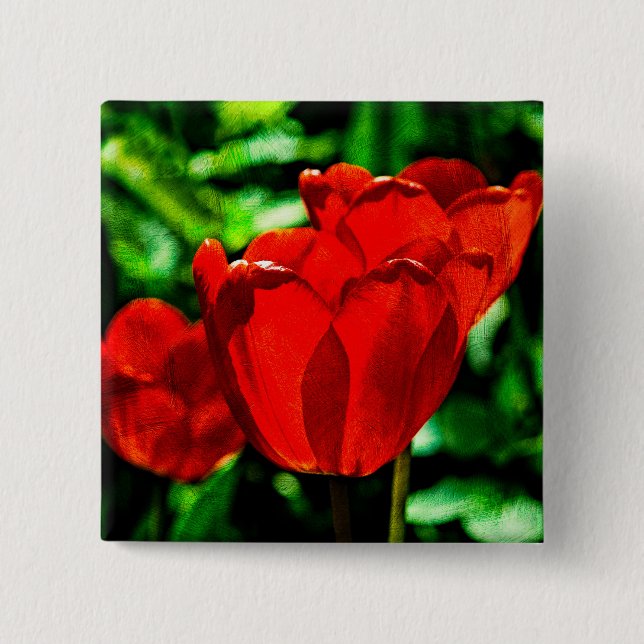 Blume Button (Vorderseite)