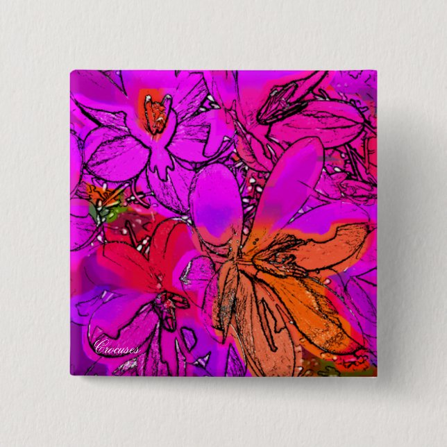 BLUME BUTTON (Vorderseite)