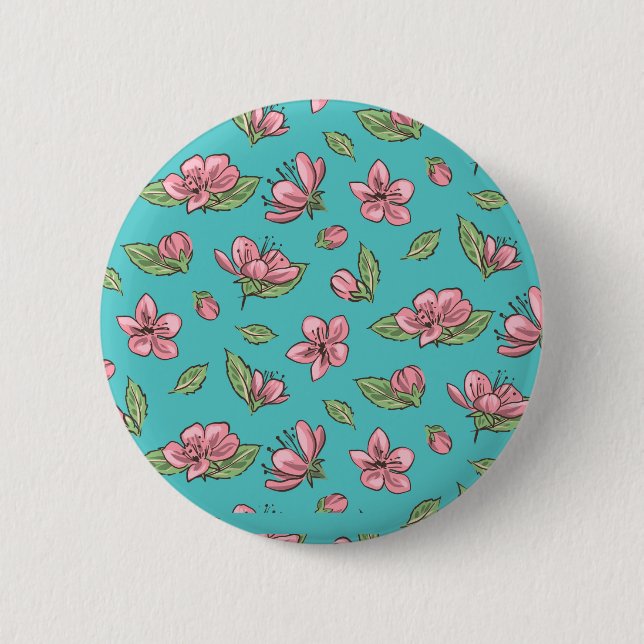 Blume Button (Vorderseite)