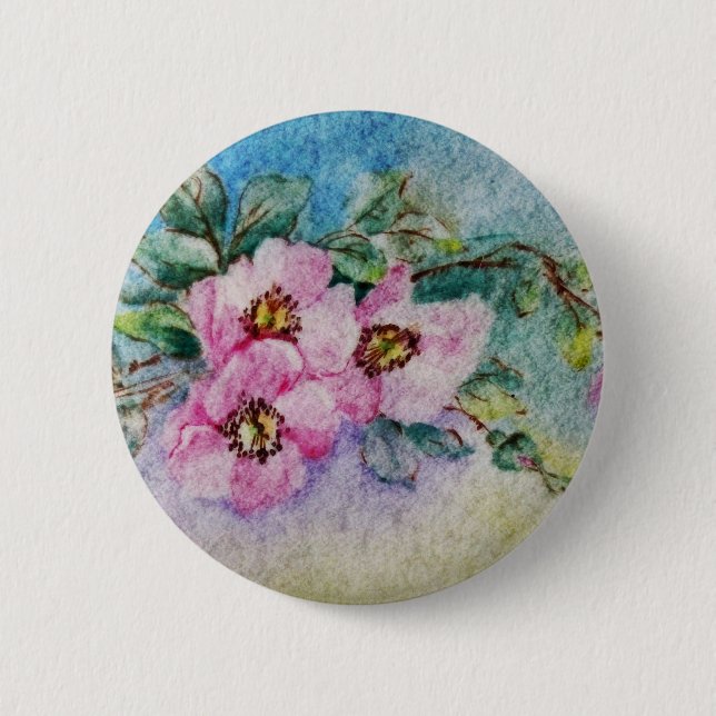 Blume Button (Vorderseite)