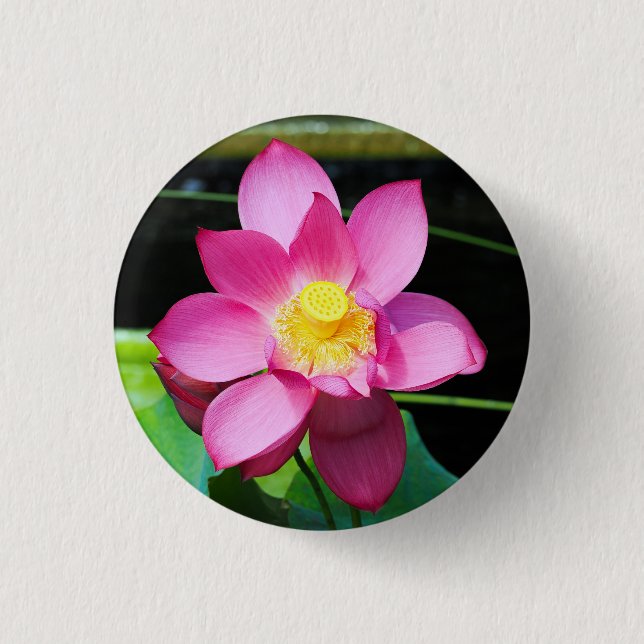 Blume Button (Vorderseite)