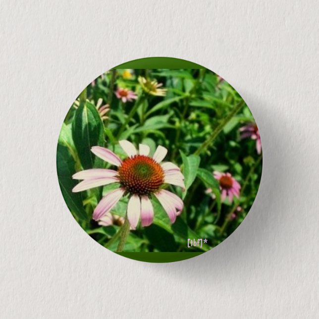Blume Button (Vorderseite)