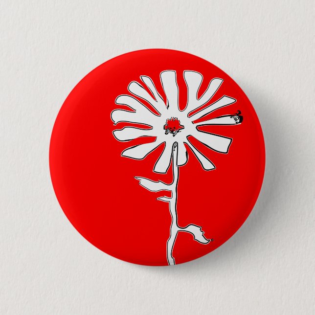 Blume Button (Vorderseite)