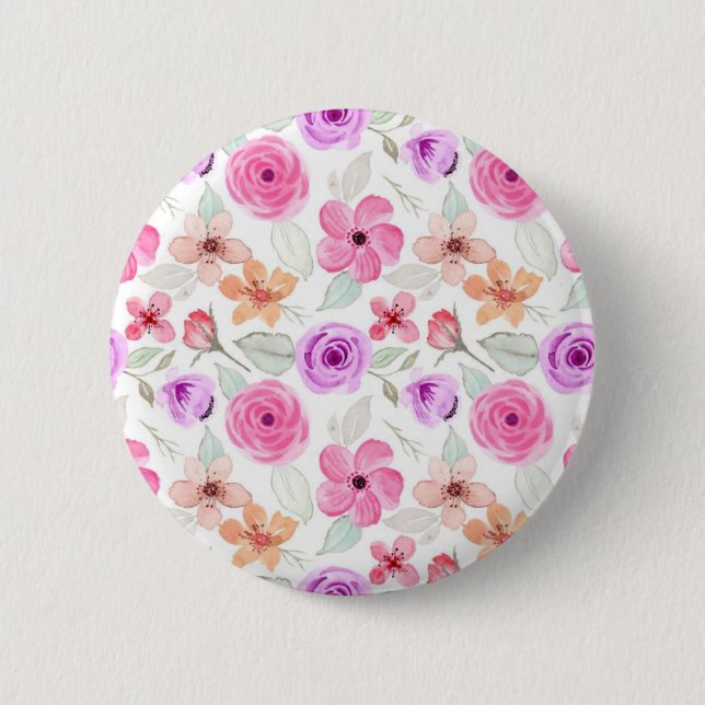 Blume Button (Vorderseite)