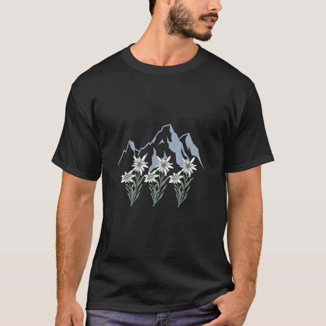 Blume Camper und Natur chrysanthemum T-Shirt (Vorderseite)