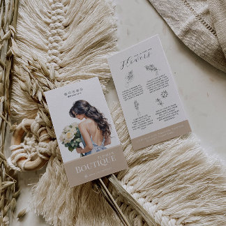 Blume Care Hang Tag Florist Card