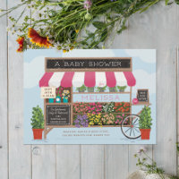 Blume Cart Farmer's Market Baby Dusche
