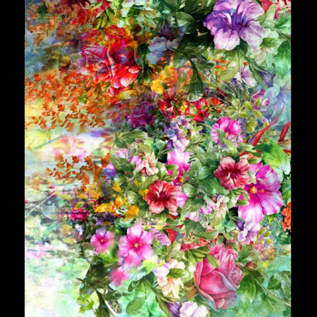 Blume Case-Mate iPhone 14 Plus Hülle (Watercolor painting of a variety of flowers, including roses, petunias, and other blossoms.)