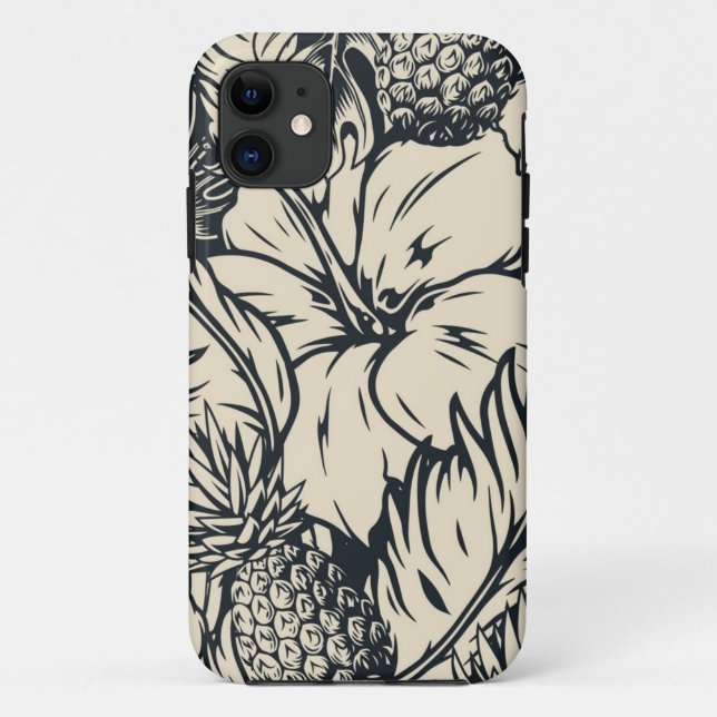 Blume Case-Mate iPhone Hülle (Rückseite)