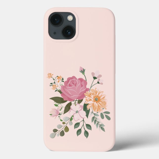 Blume Case-Mate iPhone Hülle (Rückseite)
