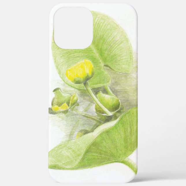 Blume Case-Mate iPhone Hülle (Rückseite)