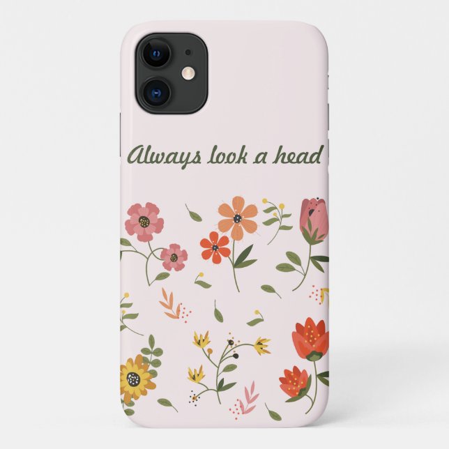 Blume Case-Mate iPhone Hülle (Rückseite)