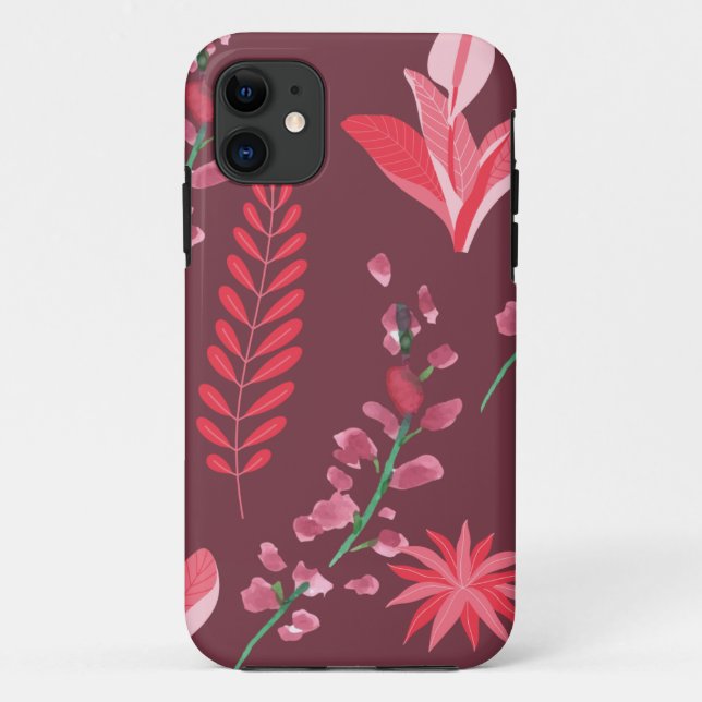 Blume Case-Mate iPhone Hülle (Rückseite)
