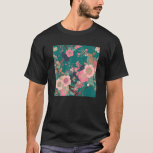 Blume Cherry Blossom Pink Sakura Floral T-Shirt