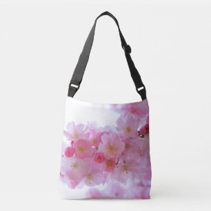 Blume Cherry Tree Tragetaschen Mit Langen Trägern