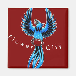 Blume City Phoenix Magnet